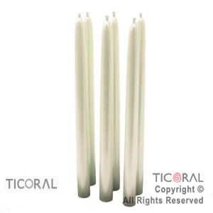VELA 2267 VELON BLANCO CUMPLEA�OS x 6